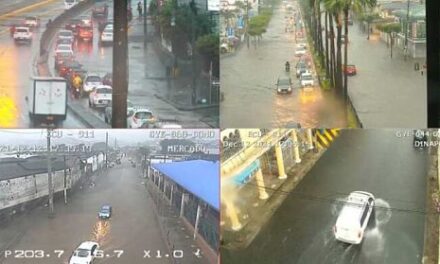 Tras 48 horas de lluvia Guayaquil y Durán lucen inundadas