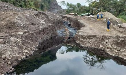 Parque Nacional Cayambe Coca fue afectado 2,1 ha de crudo