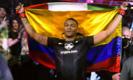 Michael Morales represento bien a Ecuador ganando en la UFC