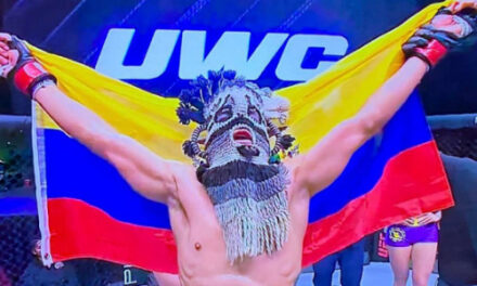 Otro ecuatoriano en ascenso quiere llegar a la UFC, Aaron Cañarte