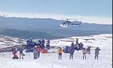 Accidentados en volcán Carihuayrazo fueron rescatados