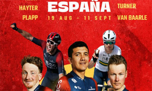 Vuelta a España tendrá a Richard Carapaz y Carlos Rodríguez para encabezarla