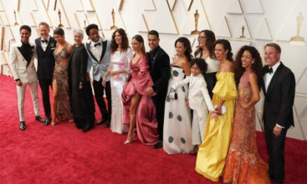 Alfombra color champán en Los Oscar: Se acabó la tradición roja