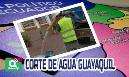 Corte de agua en 22 sectores de Guayaquil desde este lunes