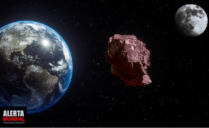 Alerta espacial: Asteroide potencialmente peligroso rozará la Tierra