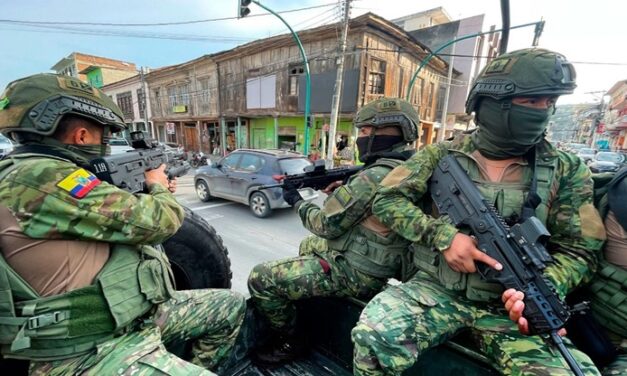 El presidente  Noboa anunció la ampliación del estado de excepción por 30 días más.