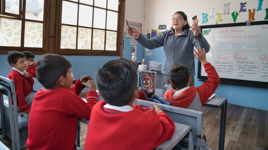 Estudiantes ecuatorianos apenas memorizan los conceptos mínimos de su nivel formativo