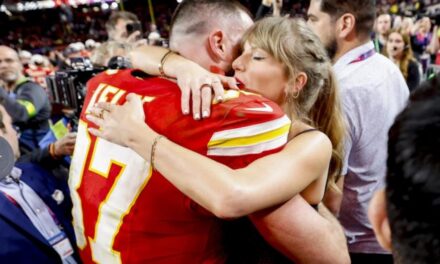 Taylor Swift y Travis Kelce reinan en el Super Bowl.