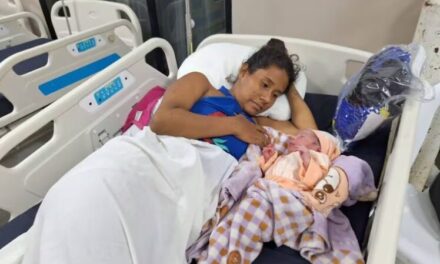 Amira, la niña nacida en medio de la emergencia sanitaria en Chone