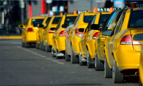 Taxistas gas licuado en Guayaquil