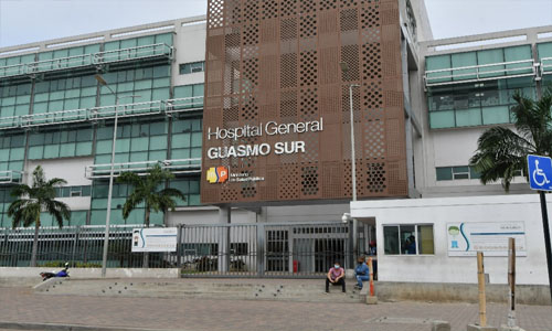 cadaveres hospital del Guasmo Sur