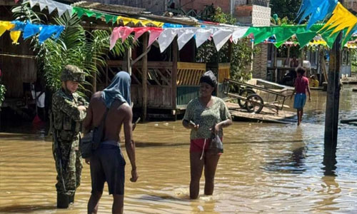 Declaran estado de desastre en Colombia por las fuertes lluvias