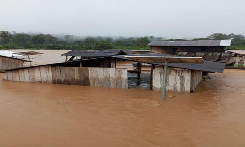 25 mil familias afectadas por inundaciones en el Chocó, Colombia